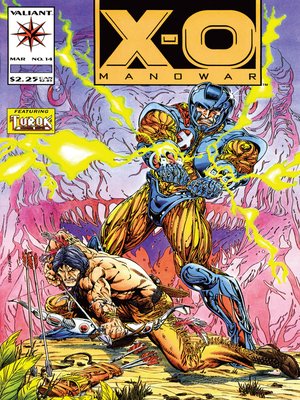 cover image of X-O Manowar (1992), Issue 14